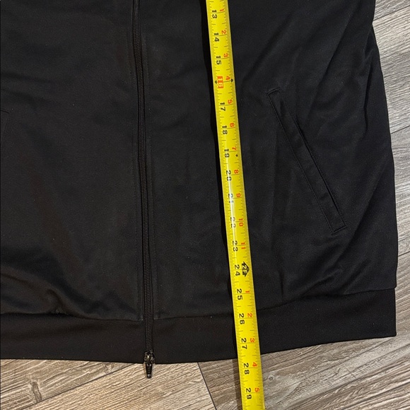 Adidas Women’s Full Zip Track Jacket Large Black double zip - Picture 12 of 12